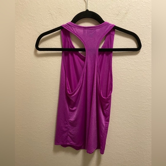 Athleta Purple Workout Racerback Tank - Picture 2 of 4